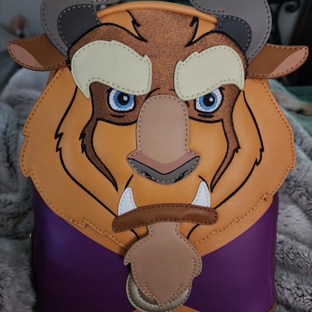 NWT Disney Princess Beast Loungefly backpack